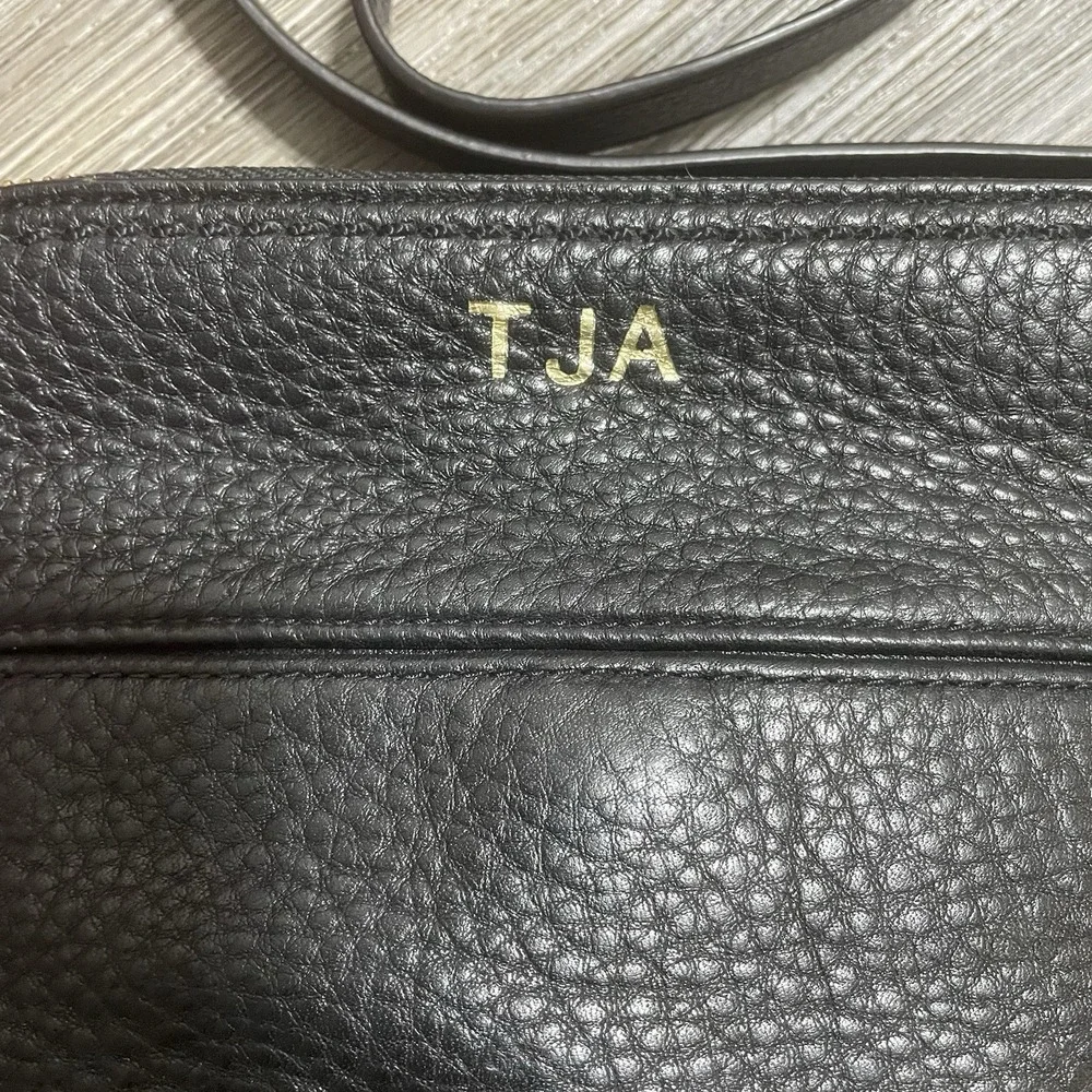 FOSSIL Elle Cheetah Camera‎ Crossbody Bag Cowhide Calf Hair Leather Monogram